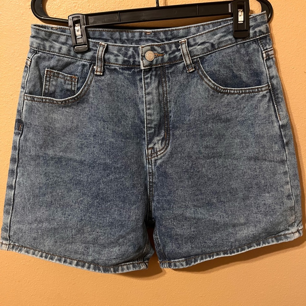 SHEIN Classic Blue Jean Shorts